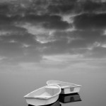 Two Boats and Clouds image