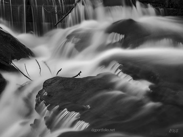 Fine art black and white landscaape photograph by Dave Gordon