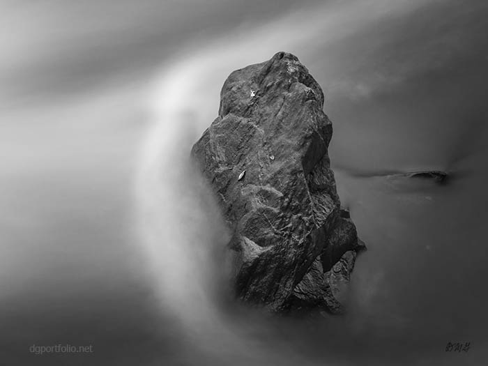 Black and white photograph by Dave Gordon