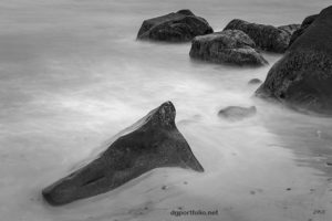 Fine Art black and white landscape photograph.