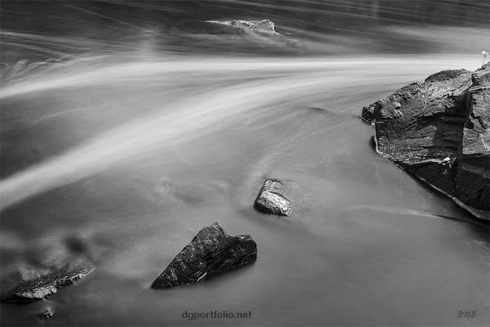 Fine Art black and white landscape photograph.