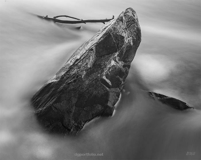 Fine Art black and white landscape photograph.