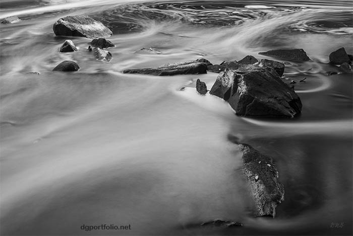 Fine Art black and white landscape photograph.