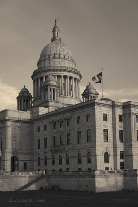 Rhode Island State House I Toned fine art photo