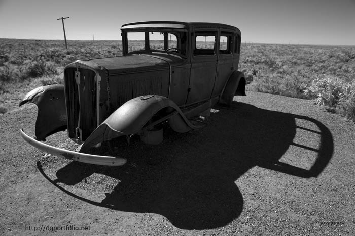 Old Vehicle VI BW fine art photograph