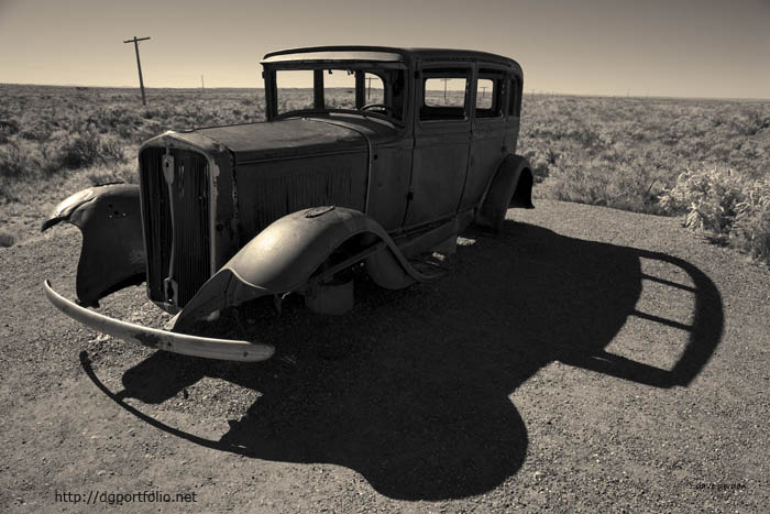 Old Vehicle VI Toned fine art photograph