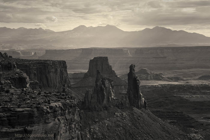 Canyonlands NP III Toned fine art landscape photograph