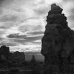 Arches NP IX BW