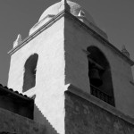 Carmel Mission I BW fine art black and white photo