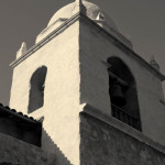 Carmel Mission I Toned fine art sepia photo