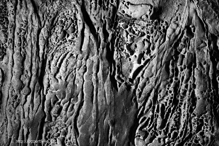 Sandstone Erosion I BW fine art abstract photo