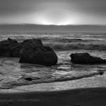 Garrapata Beach V BW