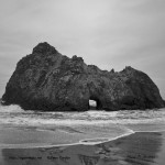 Pfeiffer Beach II BW