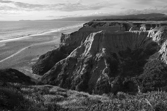 fine art black and white landscape photograph by Dave Gordon