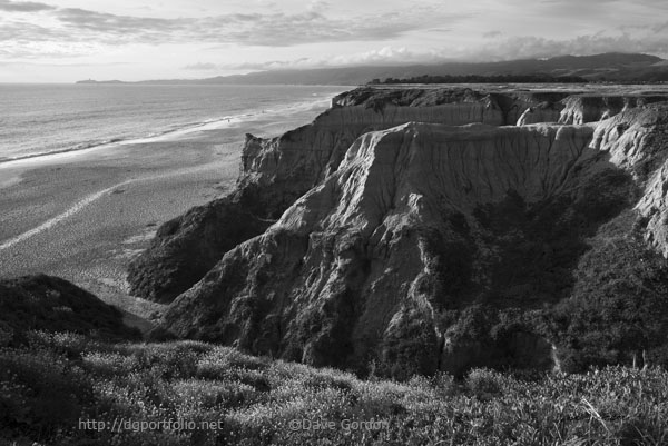 Half Moon Bay II BW