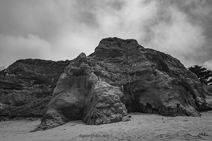 Fine Art black and white landscape photograph.