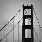 Golden Gate Bridge I BW