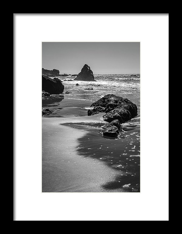Fine art black and white framed photograph by Dave Gordon