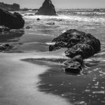 Fine Art black and white seascape photograph by Dave Gordon