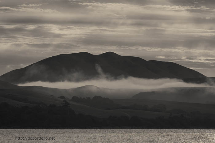 Tomales Bay III Toned fine art landscape photo