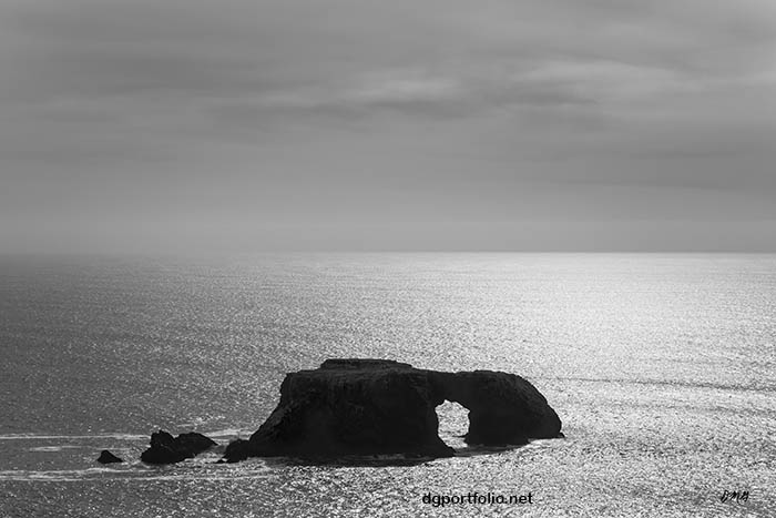 Fine Art black and white seascape photograph.