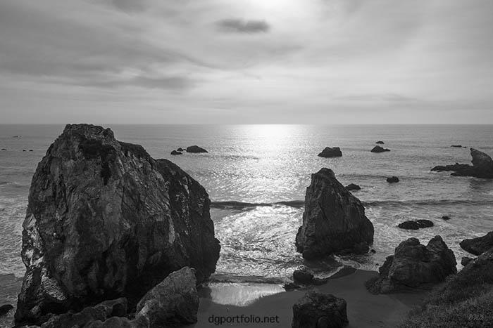 Fine Art black and white landscape photograph.