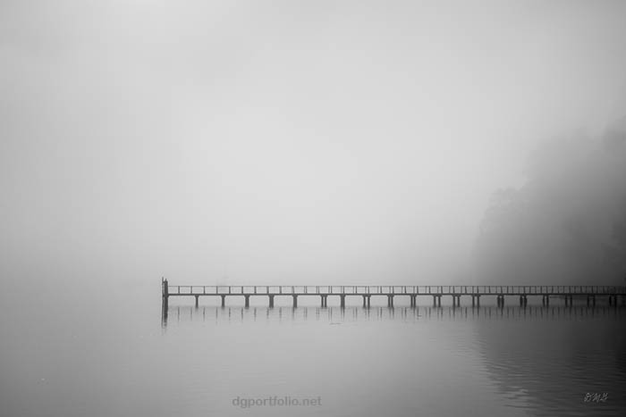 Fine Art black and white landscape photograph by Dave Gordon