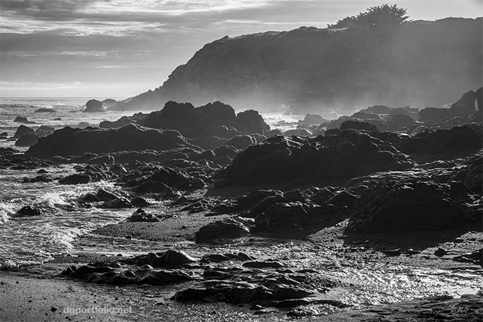 Fine Art black and white California landscape by Dave Gordon