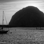 Morro Bay I BW fine art landscape photo