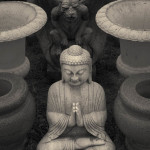 Buddha IV Toned fine art toned photograph