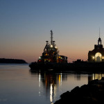 Cape Cod Canal Sunset fine art landscape photograph