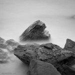 Allens Pond II BW fine art black and white landscape photograph