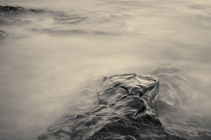 Allens Pond XII Toned fine art landscape photograph