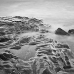 fine art black and white seascape photograph