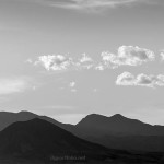 Fine art black and white landscape photograph