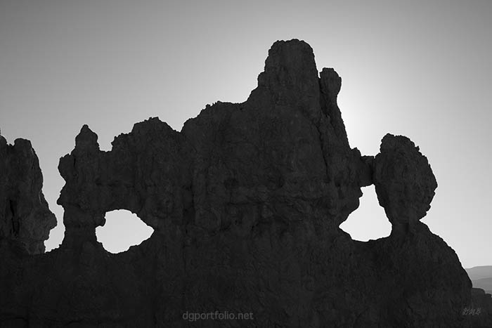 Fine Art black and white landscape photograph.