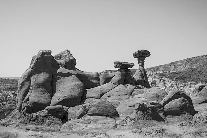 Fine Art black and white landscape photograph.