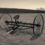 Old Hay Rake Toned fine art photograph