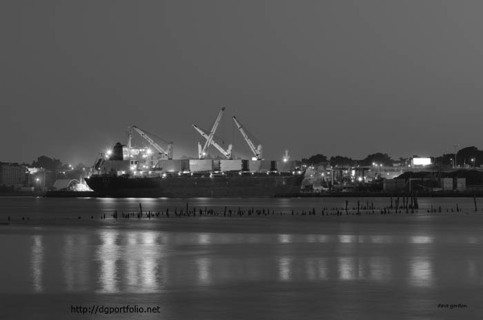 Providence Harbor I BW fine art photo