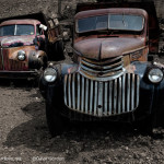 Two Old Trucks image