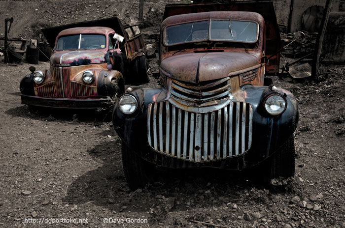 Two Old Trucks image