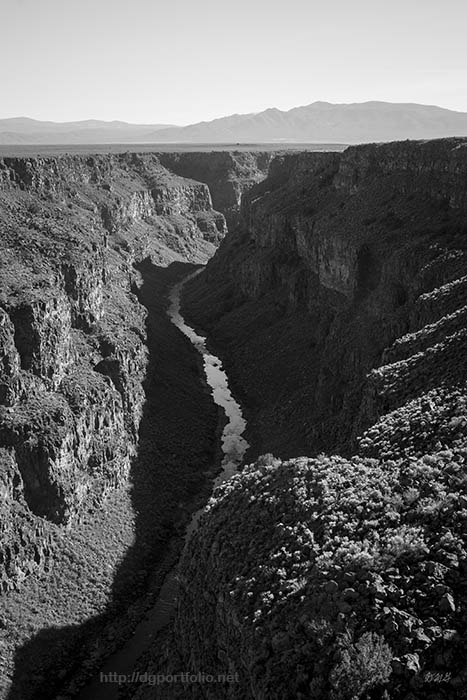 Fine Art black and white landscape photograph by Dave Gordon