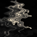 Abstract Swirl Monochrome Toned fine art image