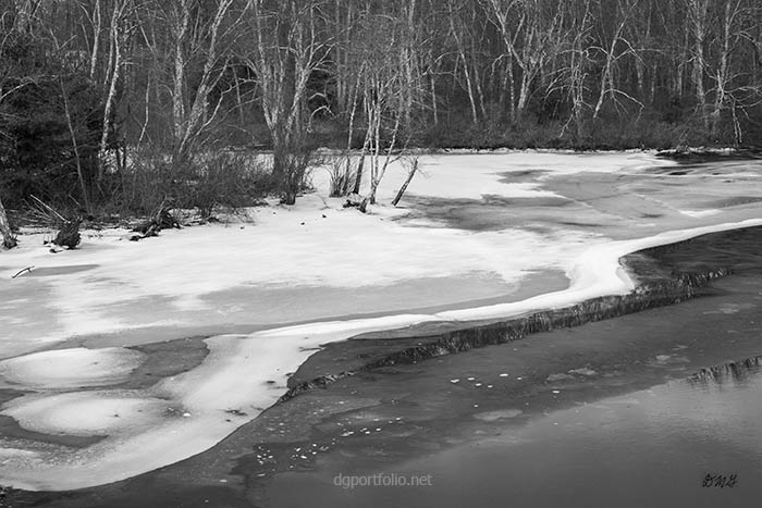 Fine Art black and white landscape photograph by Dave Gordon