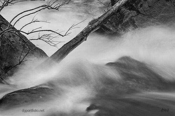 Fine Art black and white landscape photograph by Dave Gordon