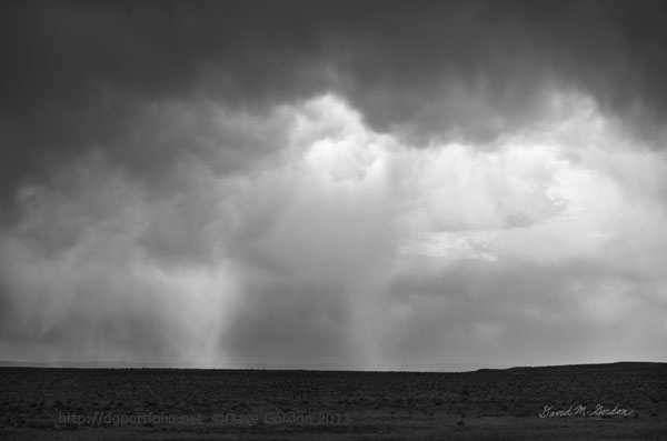 Earth and Clouds NM BW