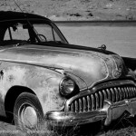 11949 Buick Eight BW image