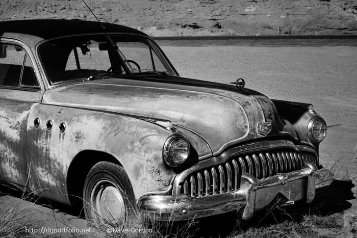 11949 Buick Eight BW image