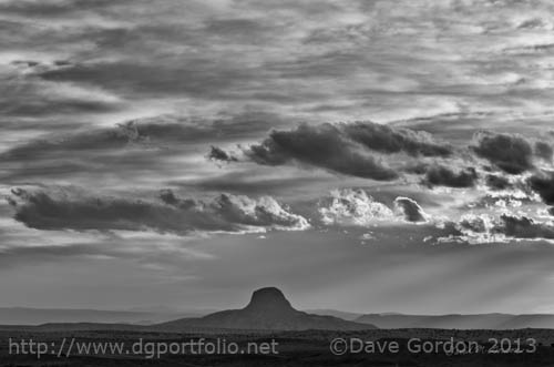 New Mexico Landscape print by Dave Gordon