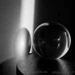 Glass Sphere BW